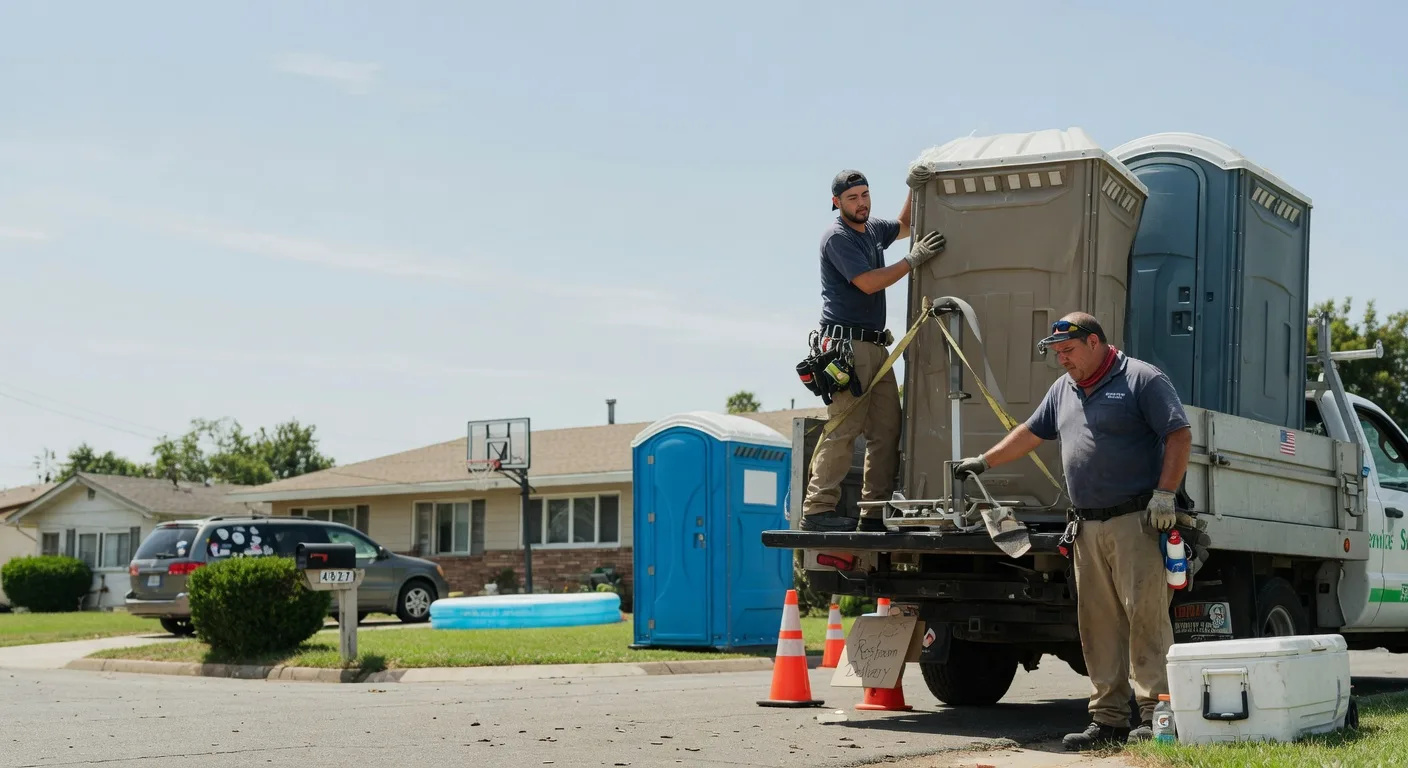 Porta Potty Rental in Kingston Mines, IL near me
