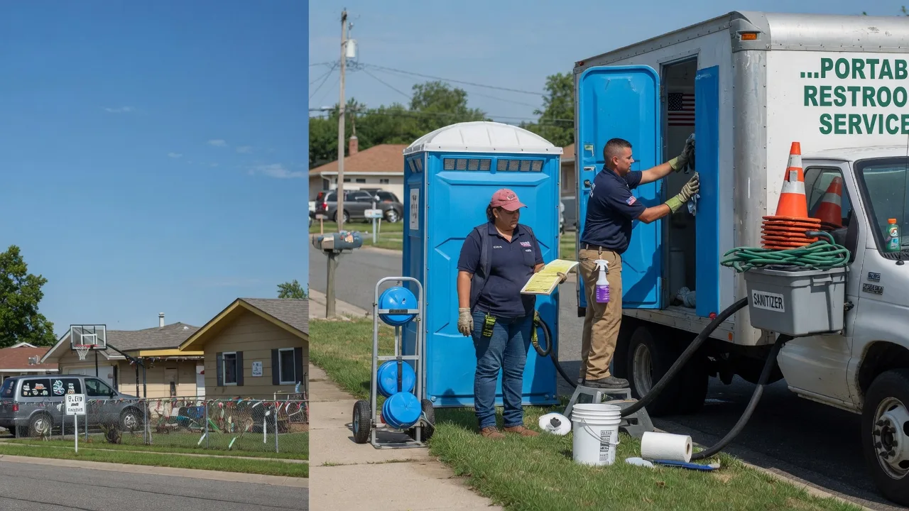 Portable Toilet Rental in Kingston Mines, IL near me
